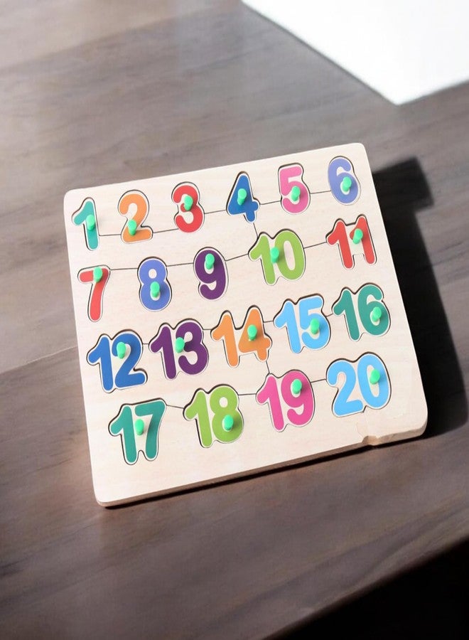 Stylbase Educational Toys Wooden Blocks Puzzle Kids Game | Interactive Learning Kids Toys for 2 - 5 Years Boy & Girls Toy Ideal for Birthday Gift (Alphabates, Numbers & Shapes) - Image 3